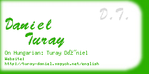 daniel turay business card